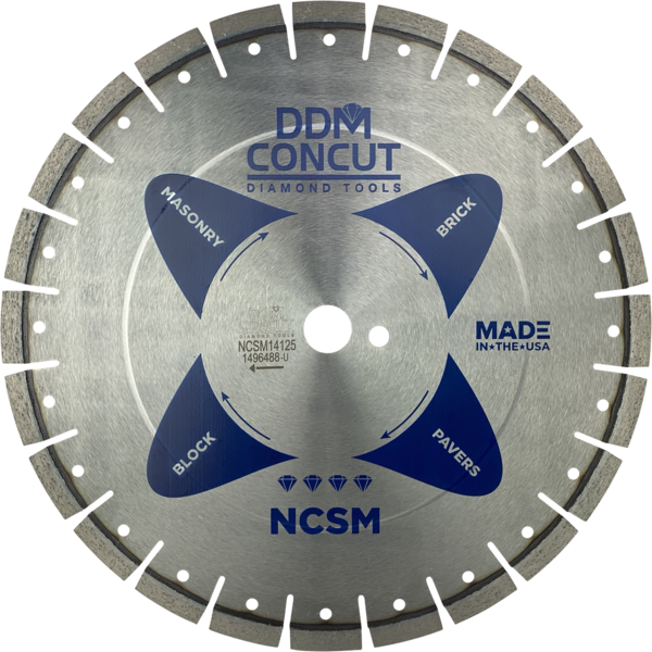 National Contractor Series 16" X .125 X 1"-20MM MASONRY GENERAL PURPOSE NCSM20125